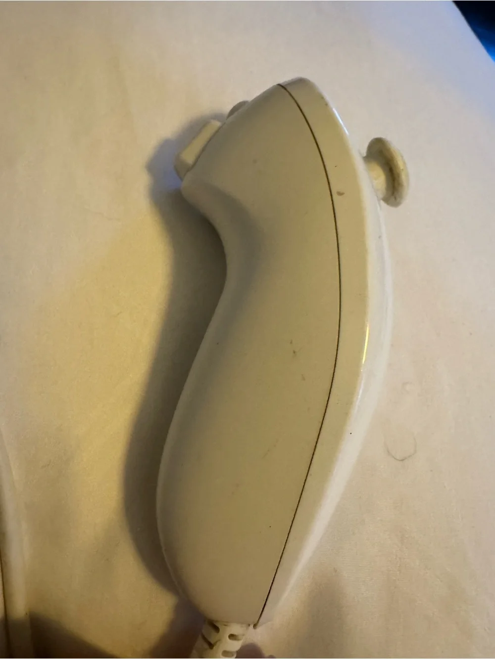Nintendo Wii Nunchuk Controller White Tested Working